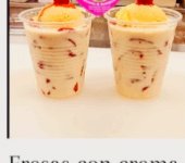 Fresas con Crema